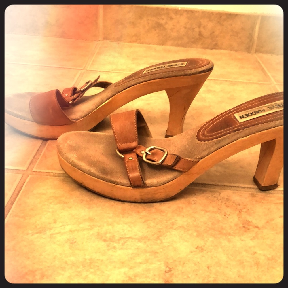 Cute and comfy 2 inch Steve Madden heelz